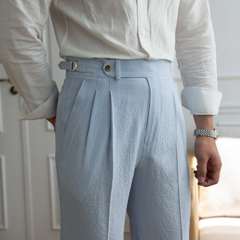 Brighton | Pleated Summer Trousers
