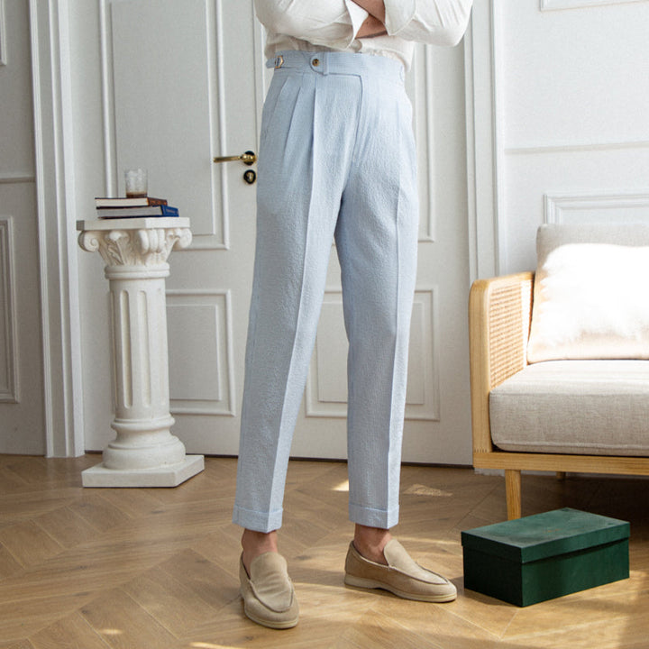 Brighton | Pleated Summer Trousers