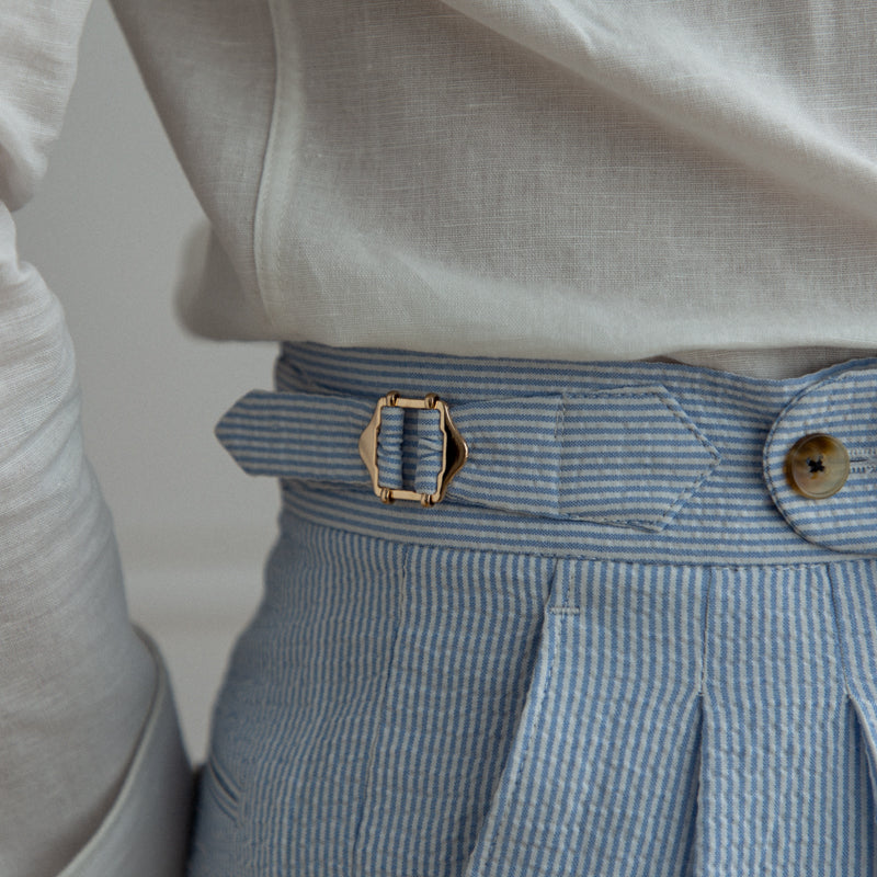 Brighton | Pleated Summer Trousers