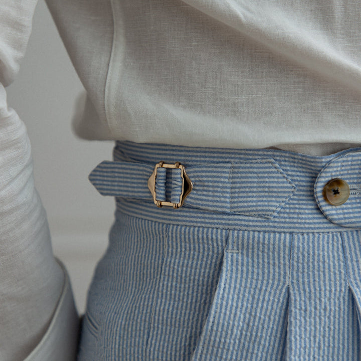 Brighton | Pleated Summer Trousers