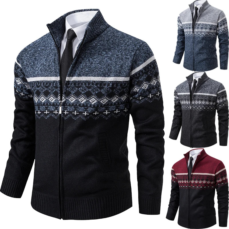 Windsor™ | Men’s Nordic Knitted Jacket