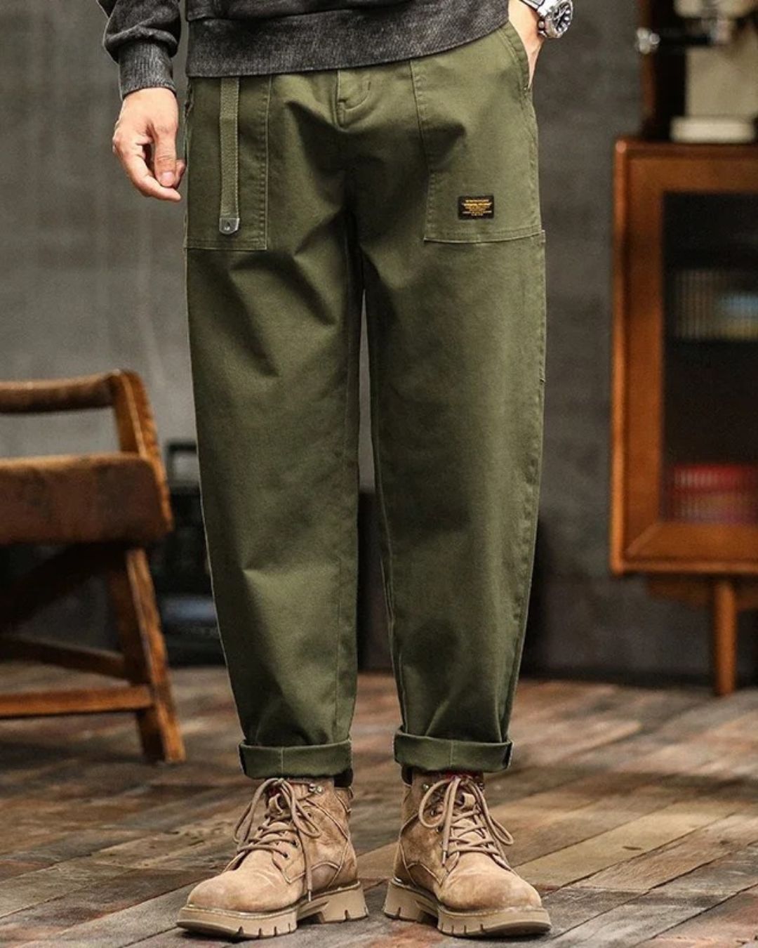 Cambridge | Vintage Cargo Trousers